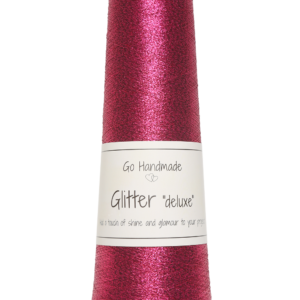 Hajszálvékony csillogó effekt fonal - magenta