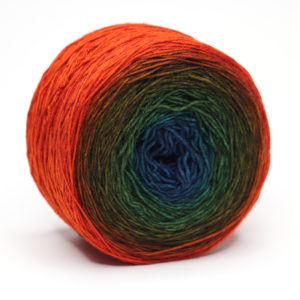 LOLI 150g/750m - hosszan színátmenetes fonal - 279 Melinda