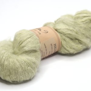 MALUMALU - kézzel festett egyszínű fonal - suri alpaka-selyem - 100g - 240746